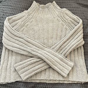 American Eagle Mock Neck Sweater